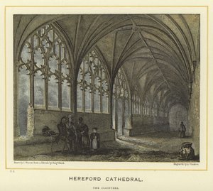 Hereford Katedrali, manastırlar by English School