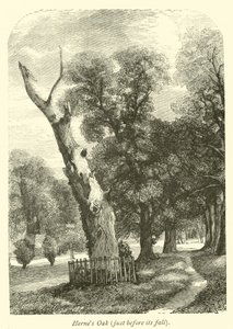 Hernes Oak, düşmeden hemen önce by English School