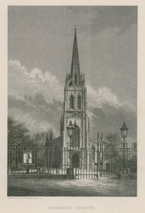 Highgate Kilisesi, Londra by English School