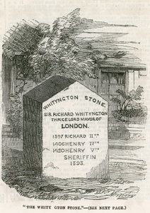 Highgate Tepesi, Whittington Taş by English School