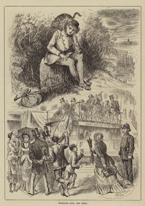 Highgate, Gerçek ve İdeal (gravür) by English School