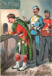 Highlander Askeri, Noel Kartı by English School