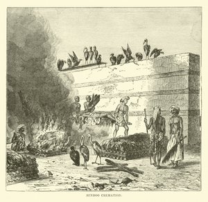 Hindu Ölü Yakma by English School