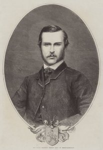 Ekselansları Hesse-Darmstadt Prensi Louis (gravür) by English School