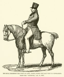 Ekselansları York Dükü, Newmarket