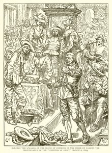 Hak Dilekçesinin Sürdürülmesinin Geçirilmesinde Avam Kamarası Başkanının Başkanda Bulunması, 2 Mart 1629