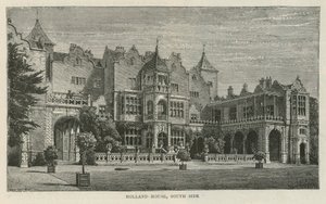 Hollanda Evi, güney tarafı by English School