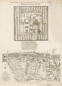 Hollands Leaguer veya Paris Garden Malikanesi, Christ Church, Surrey by English School