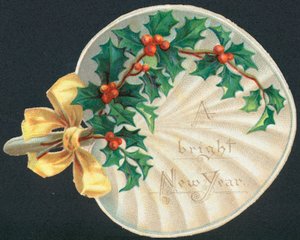 Holly Fan, Yeni Yıl Kartı by English School