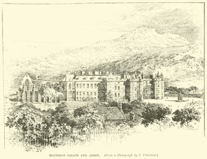 Holyrood Sarayı ve Manastırı by English School