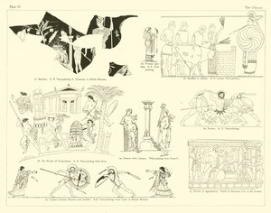 Homeros Odyssey by English School