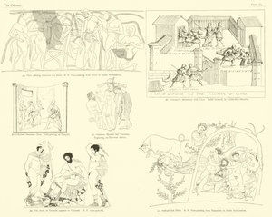 Homeros Odyssey by English School