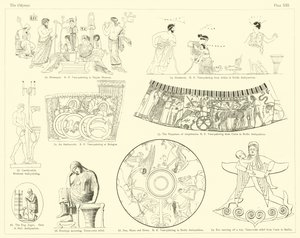 Homeros Odyssey by English School
