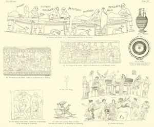 Homeros Odyssey by English School