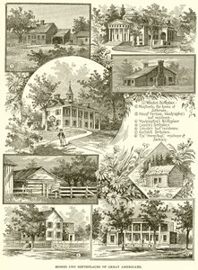 Büyük Amerikalıların Evleri ve Doğum Yerleri by English School