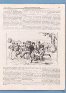 Dernek Kurallarına Göre Futbol Nasıl Oynanır, The Young Fanciers Guide, 1874 makalesi (ayrıca bkz. 315146) by English School