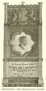 Hughenden: Beaconsfield Tableti by English School