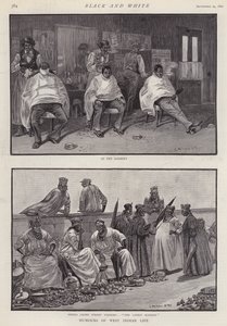 Batı Hint yaşamının mizahları (lito) by English School