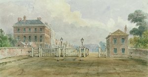 Hyde Park Köşe Paralı Yolu, 1785 by English School
