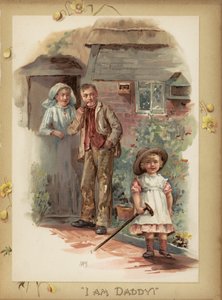 Ben babayım! (chromolitho) by English School