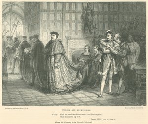 Kral Henry VIII için İllüstrasyon by English School