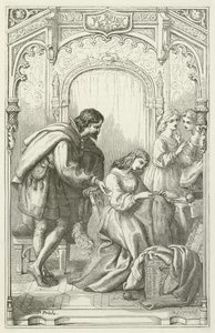 John Bunyan tarafından Pilgrims Progress için İllüstrasyon by English School
