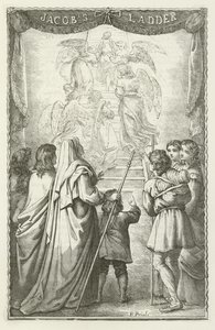 John Bunyan tarafından Pilgrims Progress için İllüstrasyon by English School
