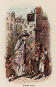 Thackeray tarafından Virginians için İllüstrasyon by English School