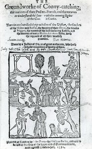 Conny-yakalamanın Temel Çalışmasının İllüstrasyonu, 1592 by English School