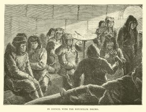Netchillik Eskimo ile konseyde by English School