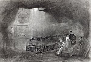 Kömür Madeninde, 1860 yılında yayınlanan W.Fordyce tarafından 