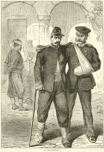 Hastanede, Kasım 1870 by English School