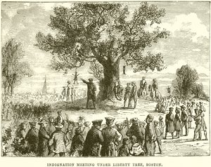 Özgürlük Ağacı Altında Öfke Toplantısı, Boston by English School