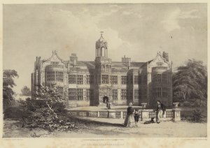 Ingestrie, Staffordshire (gravür) by English School