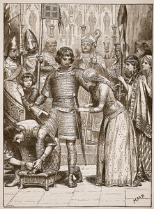 Şövalyelik düzenine başlama, Cassells Illustrated History of England