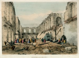 Cephanelik İçi, Londra Ateş Kulesi, 1841 by English School