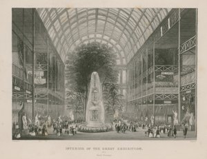 Büyük Serginin İçi, 1851, Kuzey Transept by English School