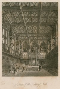 Lordlar Kamarası İçişleri, Westminster, Londra by English School
