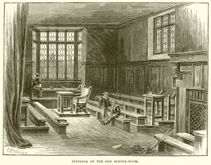 Eski Okul Odasının İçi by English School
