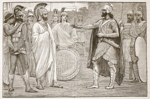 Agesilaus ve Pharnabazus arasındaki röportaj by English School