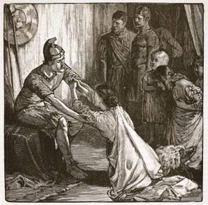 Coriolanus ile eşi ve annesi arasındaki röportaj by English School