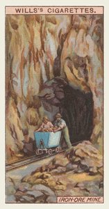 Demir cevheri madeni (chromolitho) by English School