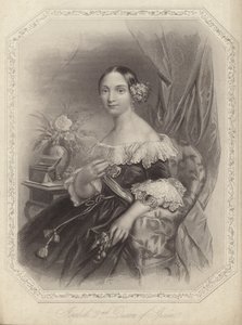 İspanya Isabella II by English School