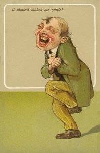 Neredeyse beni gülümsetiyor! (chromolitho) by English School