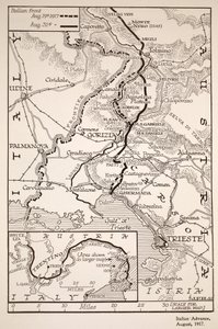 İtalyan avans, Ağustos 1917 by English School