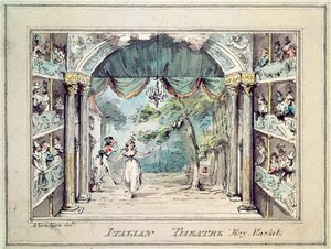İtalyan Tiyatrosu, Haymarket by English School