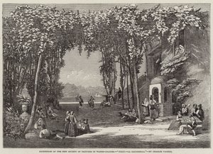 İtalya, La Saltarella (gravür) by English School