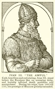 İvan III Korkunç by English School