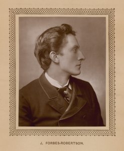 J Forbes-Robertson, Tiyatro için özel olarak çekilmiş bir fotoğraftan by English School
