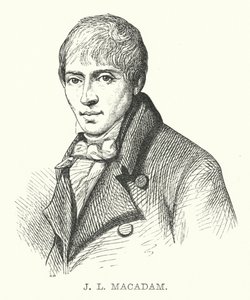 J L MacAdam (gravür) by English School